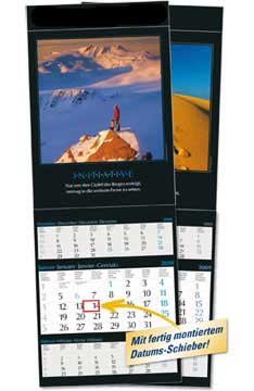 Kalender f�r 2009 mit Motivationsspr�chen